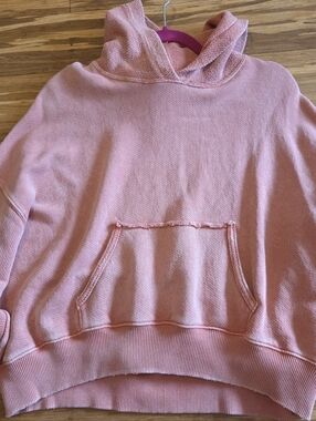 American Eagle Pink Pullover Hoodie